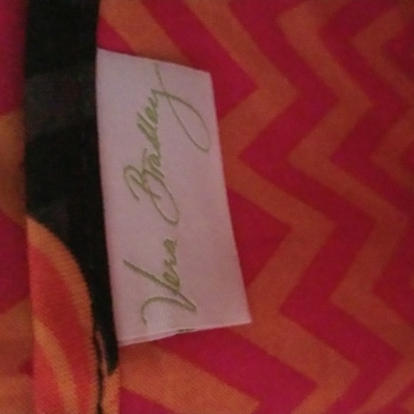 Vera Bradley Ziggy Zinnia Large Tote Bag - Picture 13 of 13